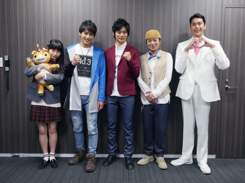 Celebrating the launch of the new TV series ULTRAMAN R/B! Cast ...