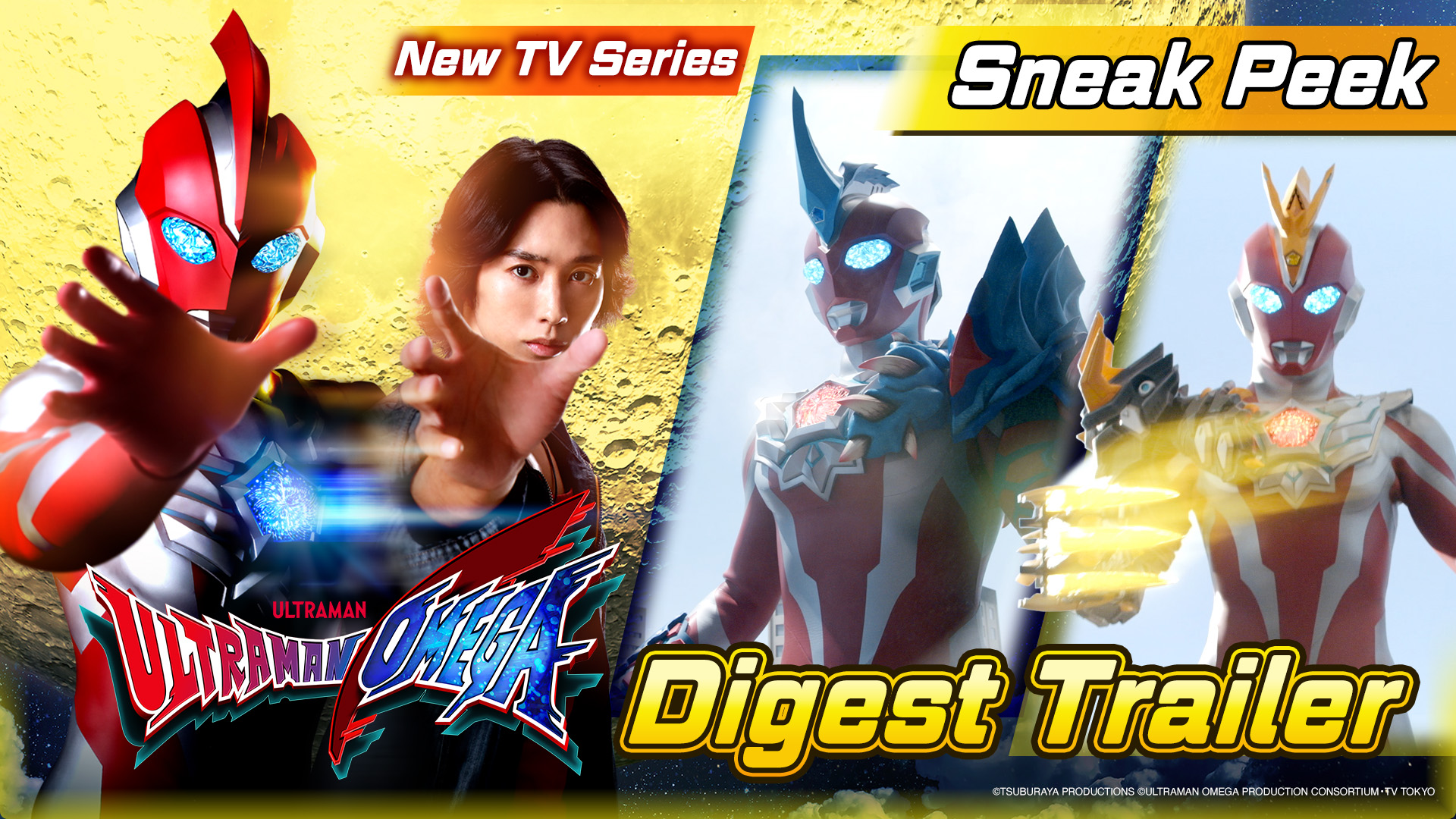 New TV Series ULTRAMAN OMEGA Official Digest Trailer
